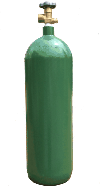 Cylindre G-Argon 0,95 litre / 0,112 mc - 6 pièces